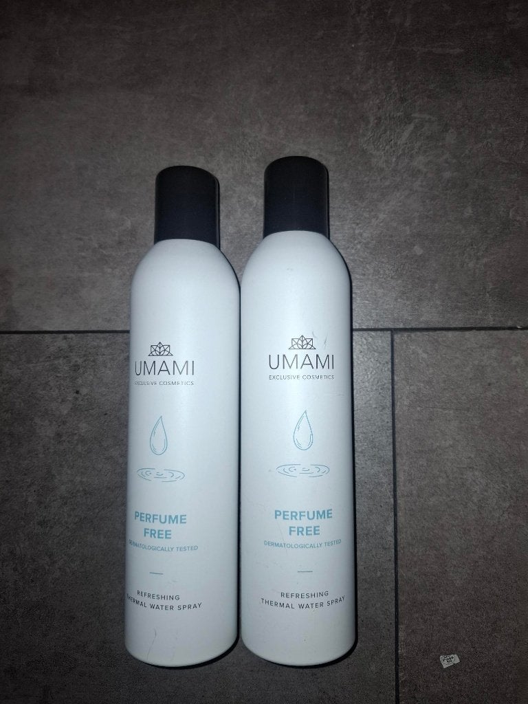 2 nieuwe Umami Refreshing Thermal Water Spray (advr 488), Ophalen of Verzenden, Nieuw, Gehele gezicht, Overige typen