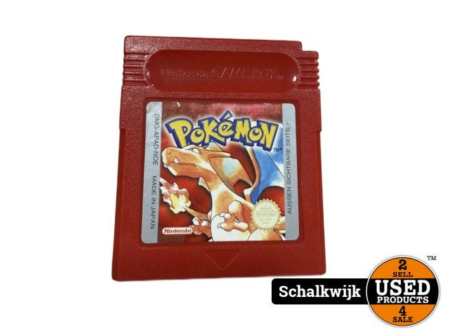 Pokémon Rot (RED) duitse versie Game Boy game