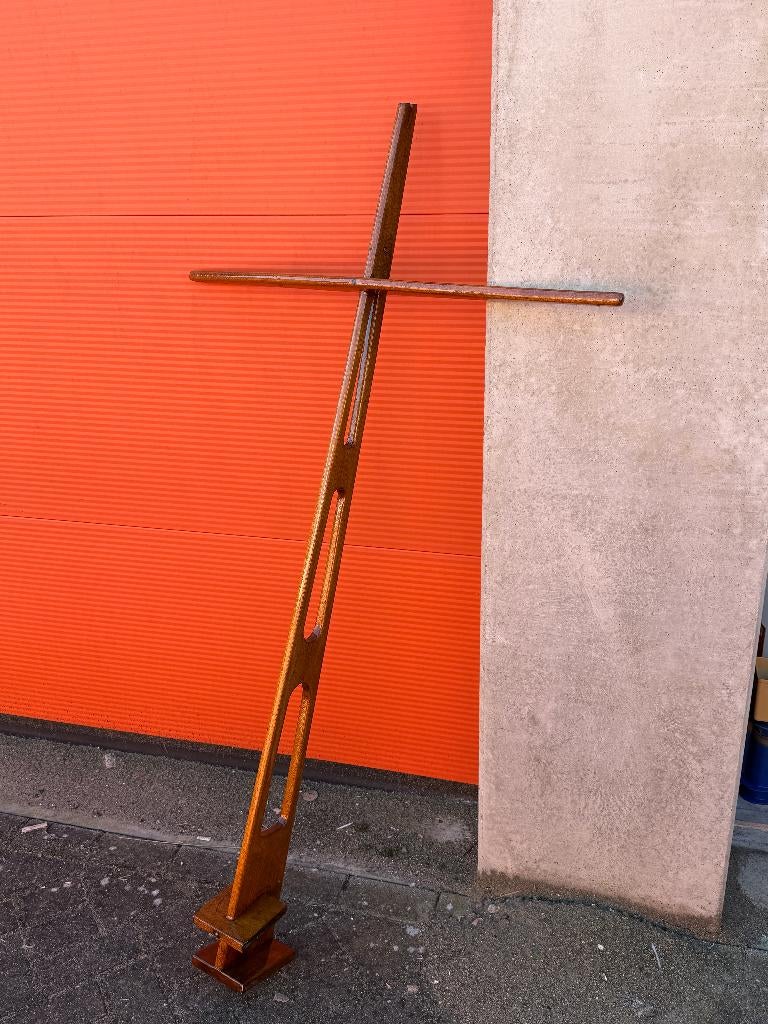 Houten siermast 165 cm, Ophalen of Verzenden, Gebruikt, Overige typen