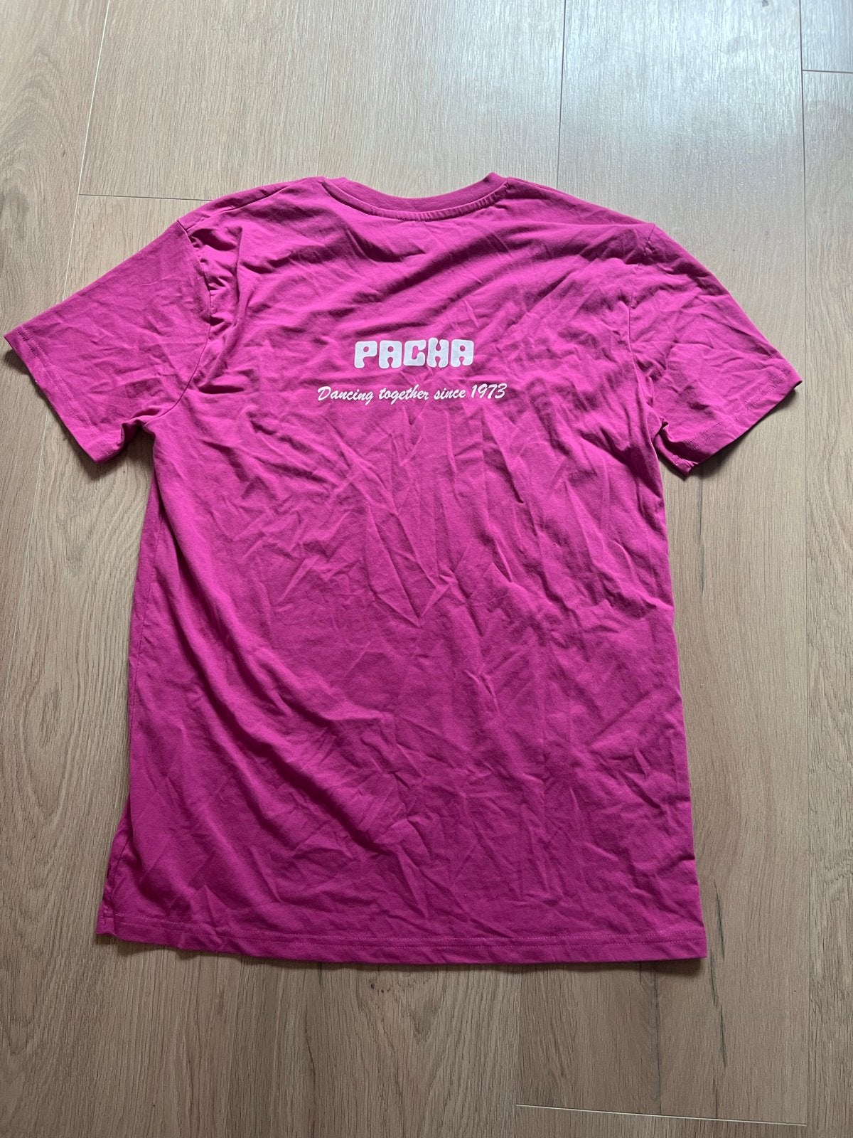 Pacha Ibiza T-shirt roze maat L, Maat 42/44 (L), Ophalen of Verzenden, Zo goed als nieuw, Korte mouw