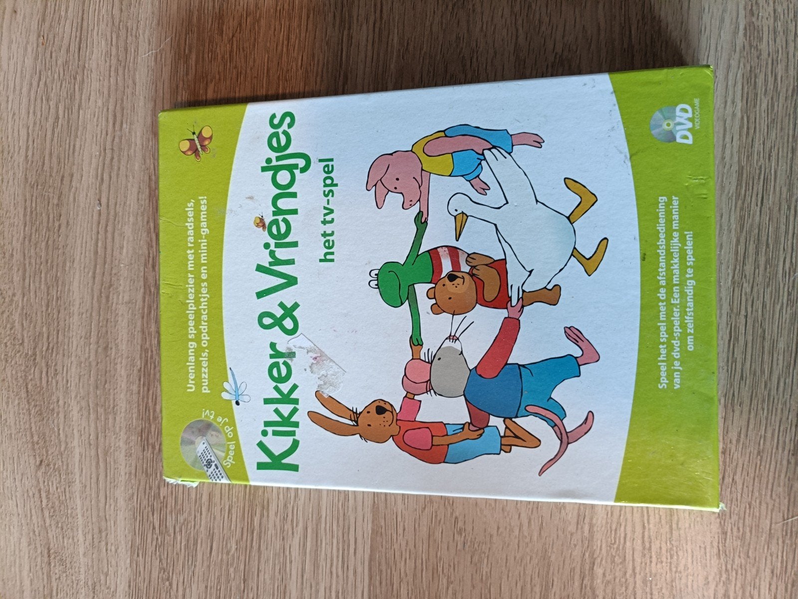 Kikker & Vriendjes: Het tv-spel (DVD), Gebruikt, Verzenden, Alle leeftijden, Overige typen