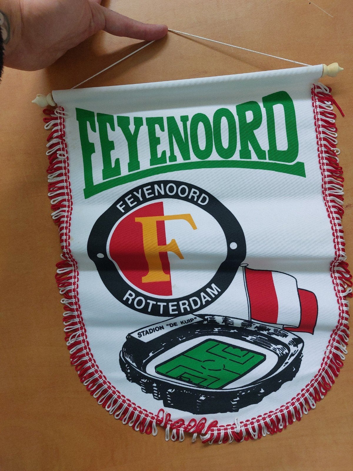 Feyenoord vaantje - Stadion De Kuip, Verzenden, Gebruikt