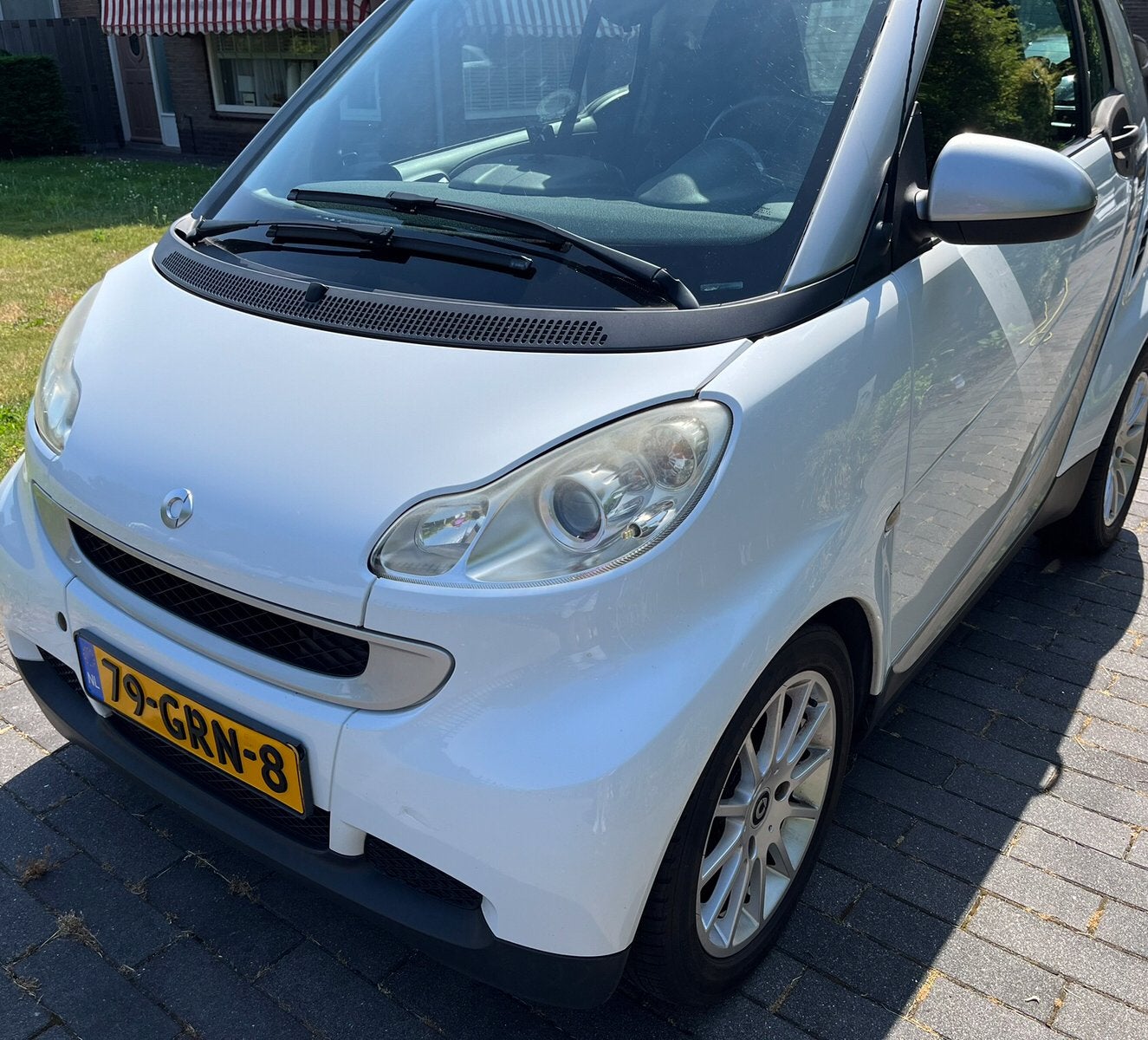 Smart ForTwo 1.0 52KW Coupe 2008 Grijs, Auto's, Smart, 21 km/l, Achterwielaandrijving, 18 €/maand, Origineel Nederlands