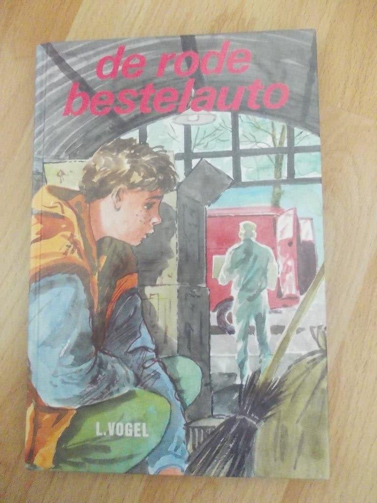 De rode bestelauto, L. Vogel., Boeken, Ophalen, Zo goed als nieuw, L. Vogel