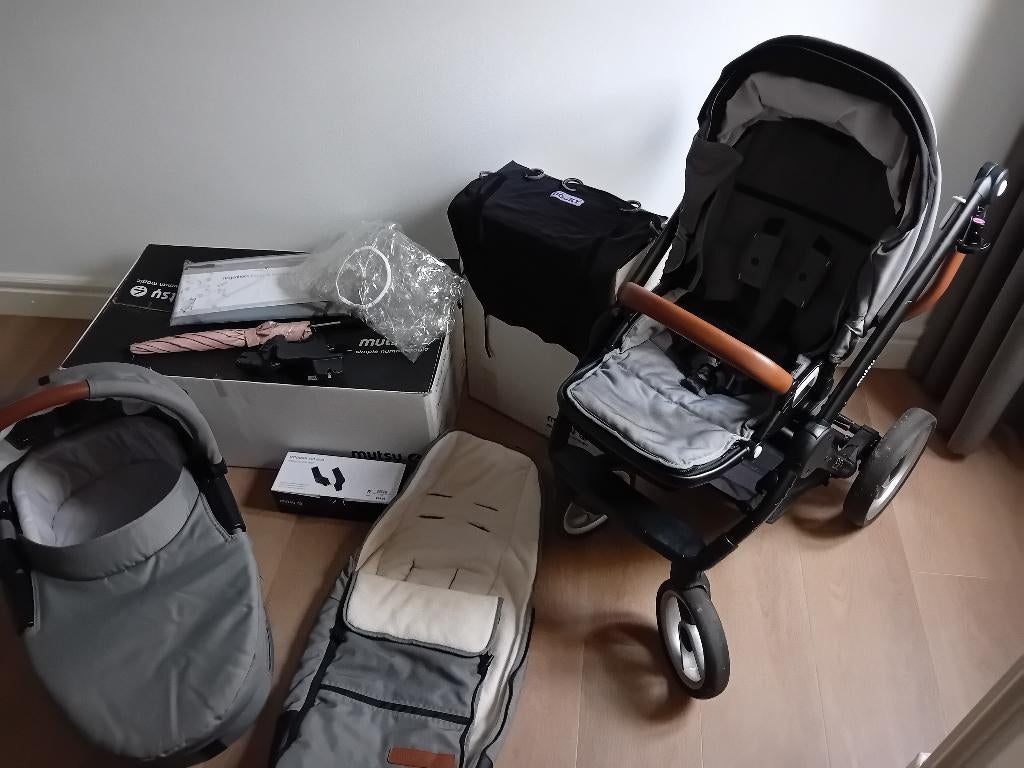 Mutsy Evo 3 in 1 kinderwagen, Ophalen, Gebruikt, Combiwagen, Mutsy