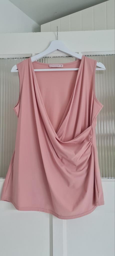 Roze travel top L Studio Anneloes, Maat 46/48 (XL) of groter, Ophalen of Verzenden, Zo goed als nieuw, Roze