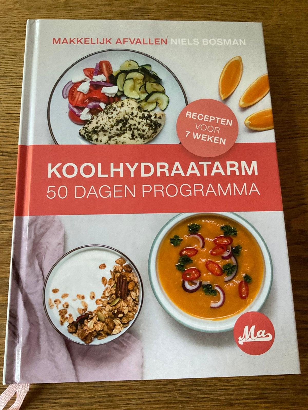 Niels Bosman - Koolhydraatarm 50 dagen programma, Boeken, Italië, Ophalen of Verzenden, Zo goed als nieuw, Niels Bosman