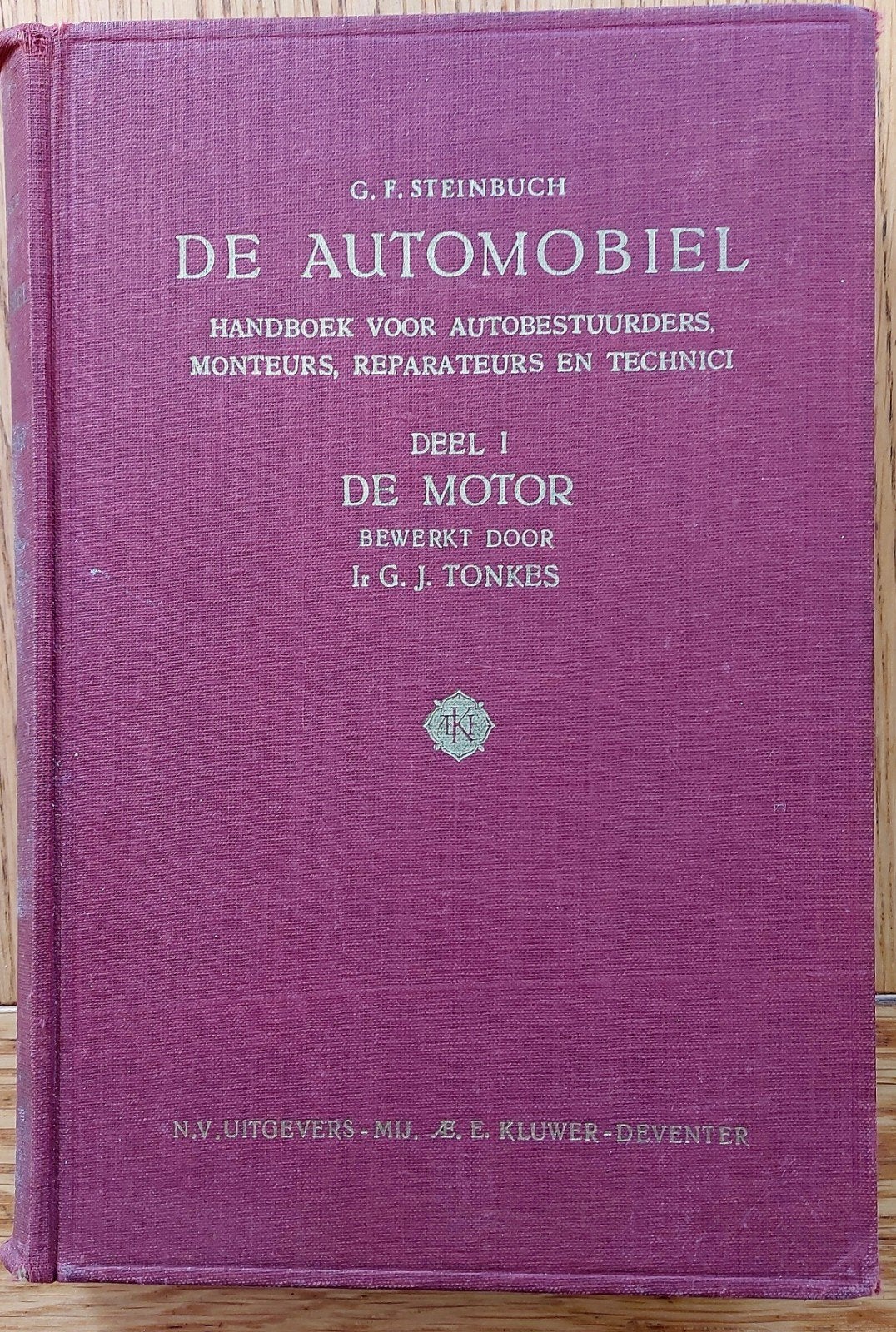 De Automobiel (deel 1) 1948, Ophalen of Verzenden, Kluwer