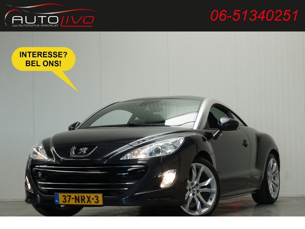 Peugeot RCZ 1.6 THP Limited Edition XENON LEER JBL NAVI CRUI, Voorwielaandrijving, Euro 5, 15 km/l, Gebruikt