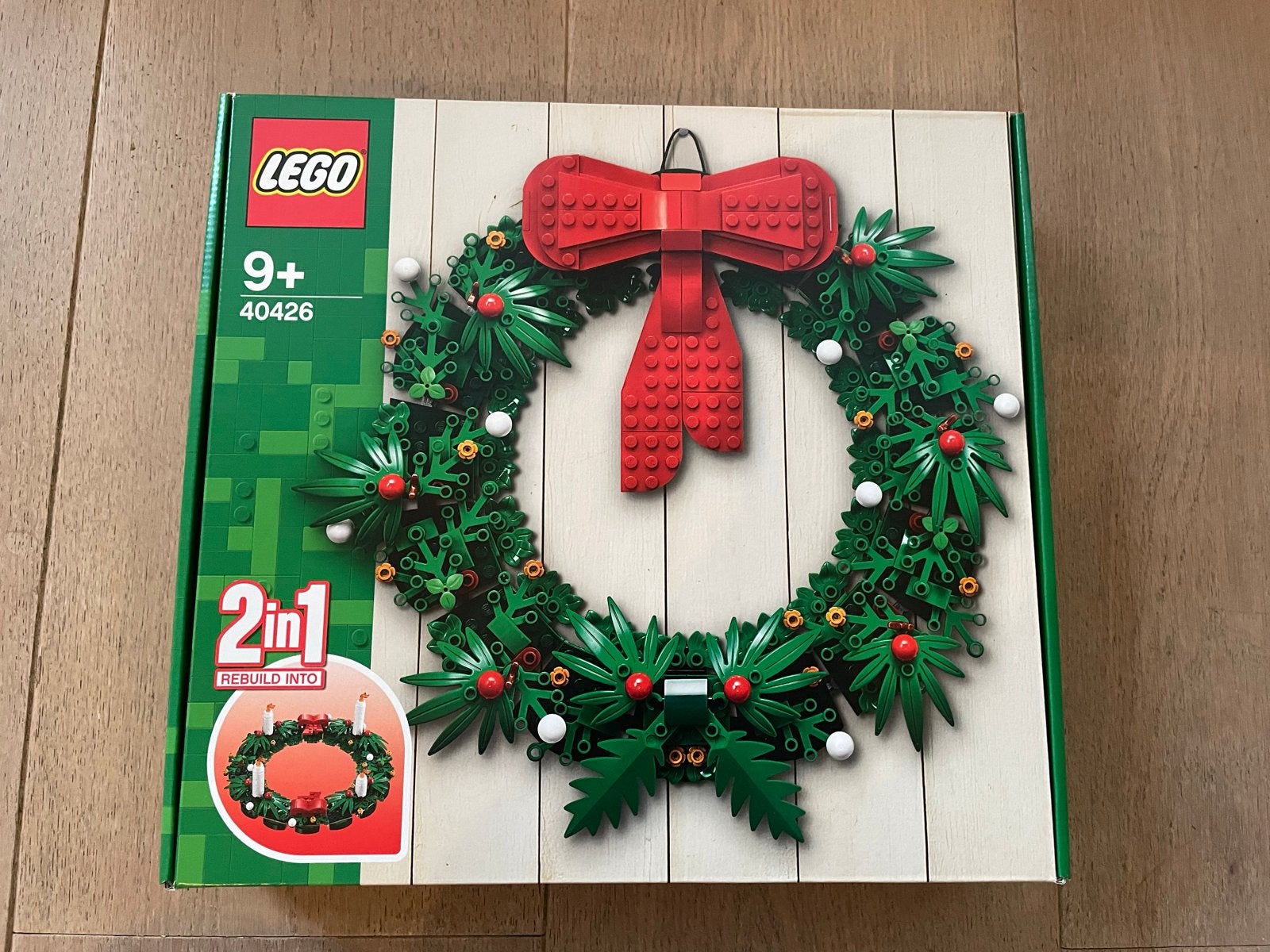 LEGO Kerstkrans 2-in-1 (40426) - Nieuw in doos, Ophalen, Nieuw