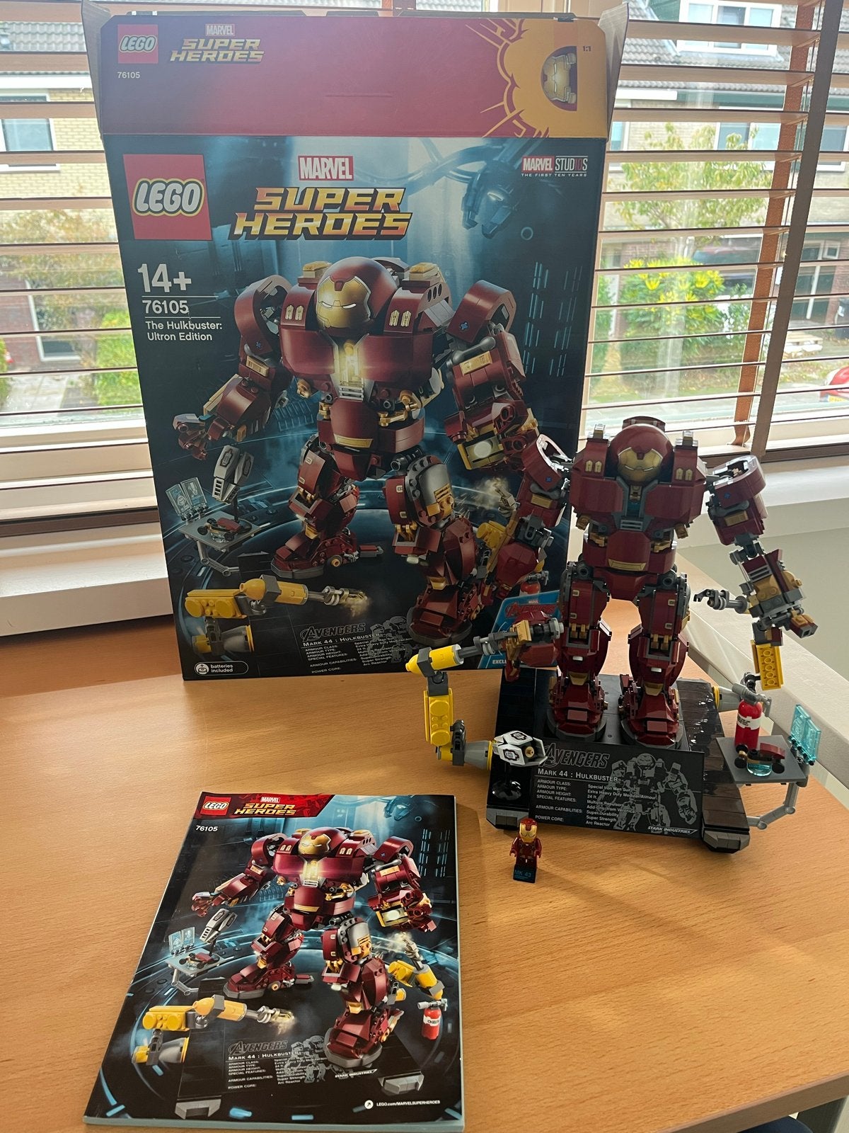 LEGO Marvel Super Heroes 76105 The Hulkbuster Ultron Edition, Ophalen of Verzenden, Zo goed als nieuw, Complete set, Lego