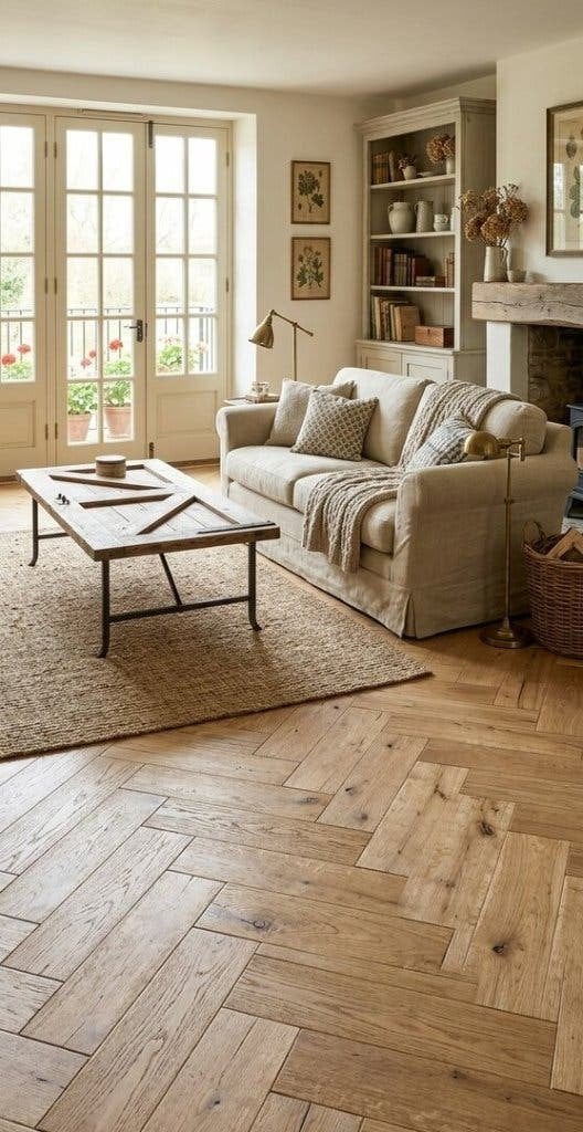 NIEUWE AANBIEDING; EIKEN VISGRAAT VLOER LEGKLAAR!, Ophalen, Nieuw, 75 m² of meer, Parket