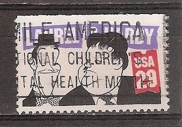 USA, Comedy, Laurel en Hardy, 1991., Ophalen of Verzenden, Gestempeld, Noord-Amerika