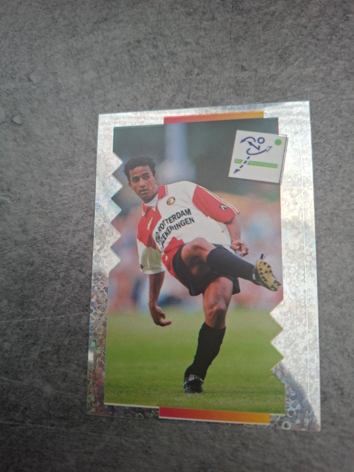 Panini sticker Voetbal 96. Speler Glaucio Feyenoord., Ophalen of Verzenden, Zo goed als nieuw, Sticker