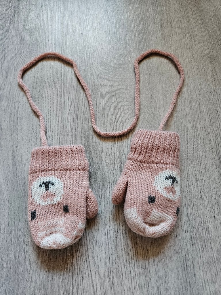 Gevoerde handschoenen maat 74-80 in zeer goede staat, Kinderen en Baby's, Kinderkleding | Mutsen, Sjaals en Handschoenen, Jongen of Meisje