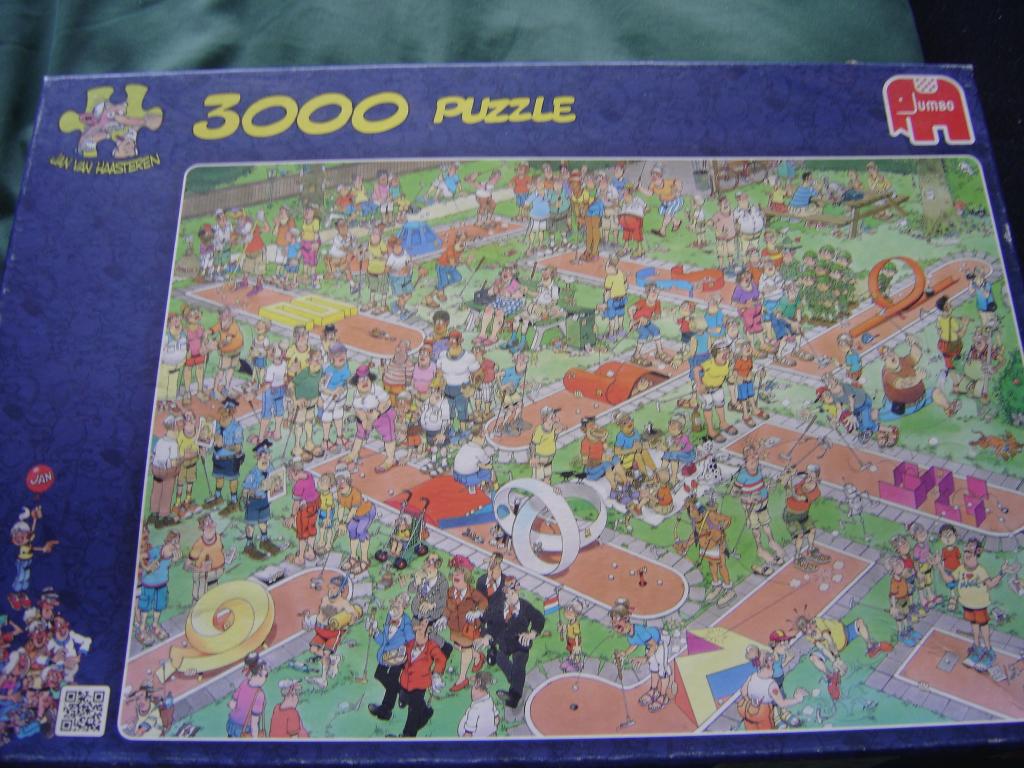 jan van haasteren puzzel 3000, Ophalen, Meer dan 1500 stukjes, Zo goed als nieuw
