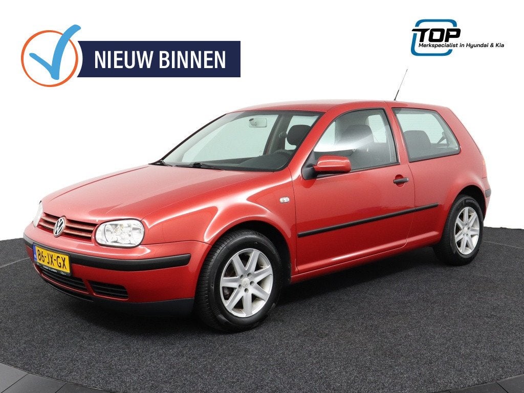 Volkswagen Golf 1.6-16V (bj 2002), Auto's, Stof, Gebruikt, Zwart, 4 cilinders