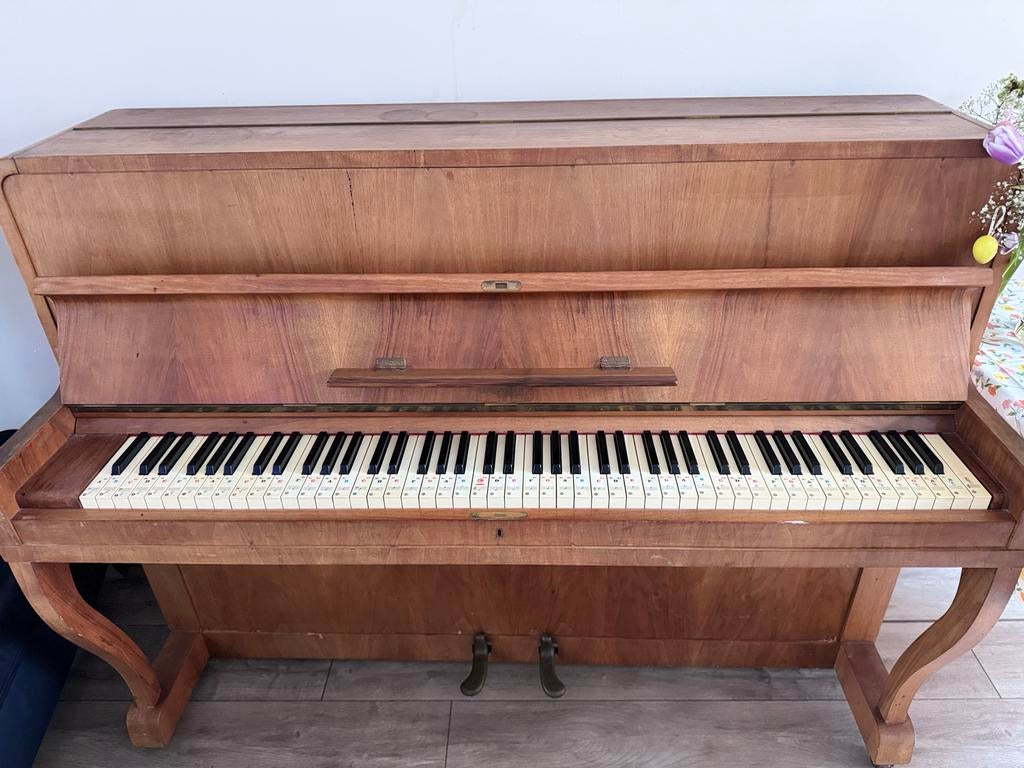 Mark Rösler piano, Ophalen of Verzenden, Gebruikt, Bruin, Piano
