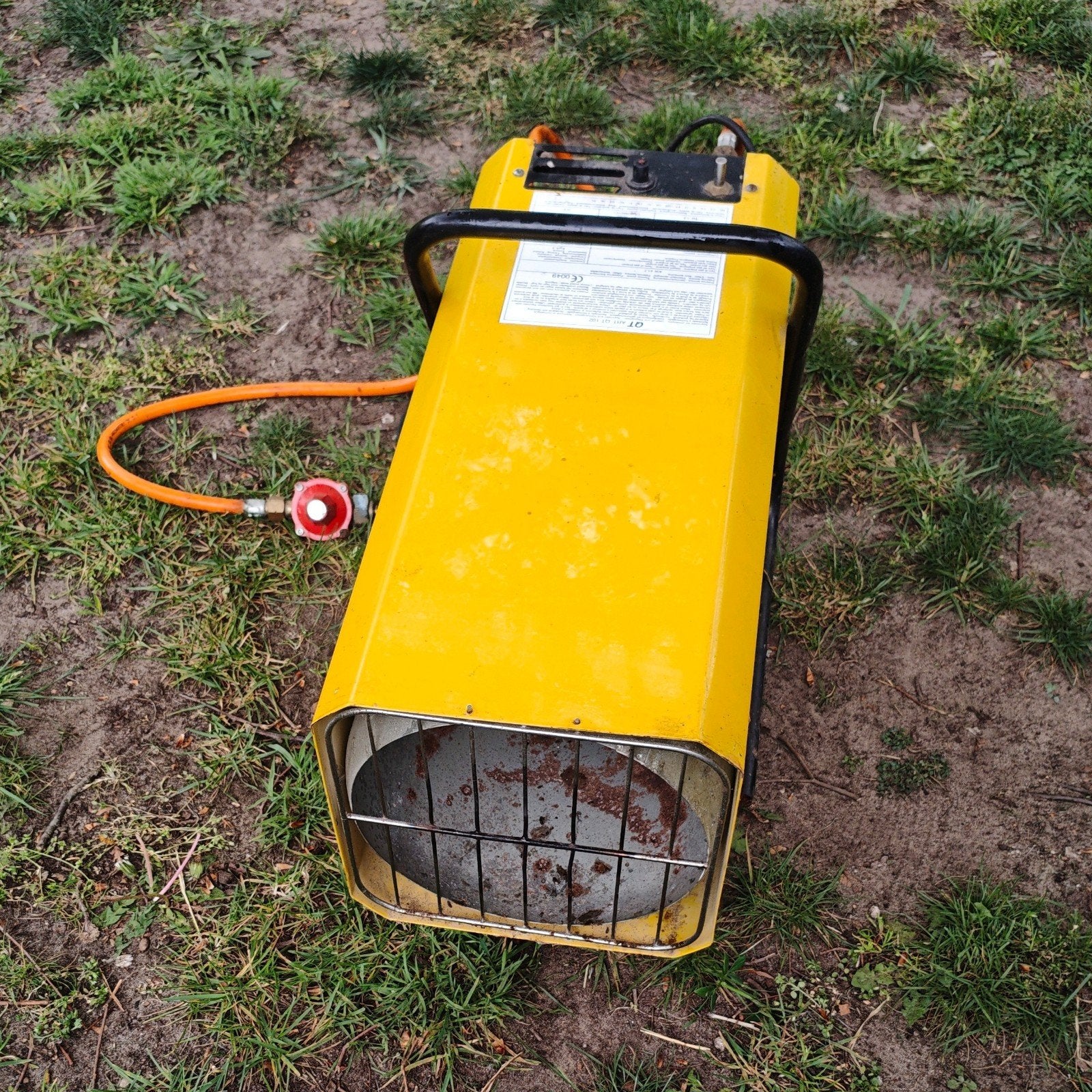 Krachtig heteluchtkanon op gas QT 102 - 41,7 KW, Ophalen, Gebruikt