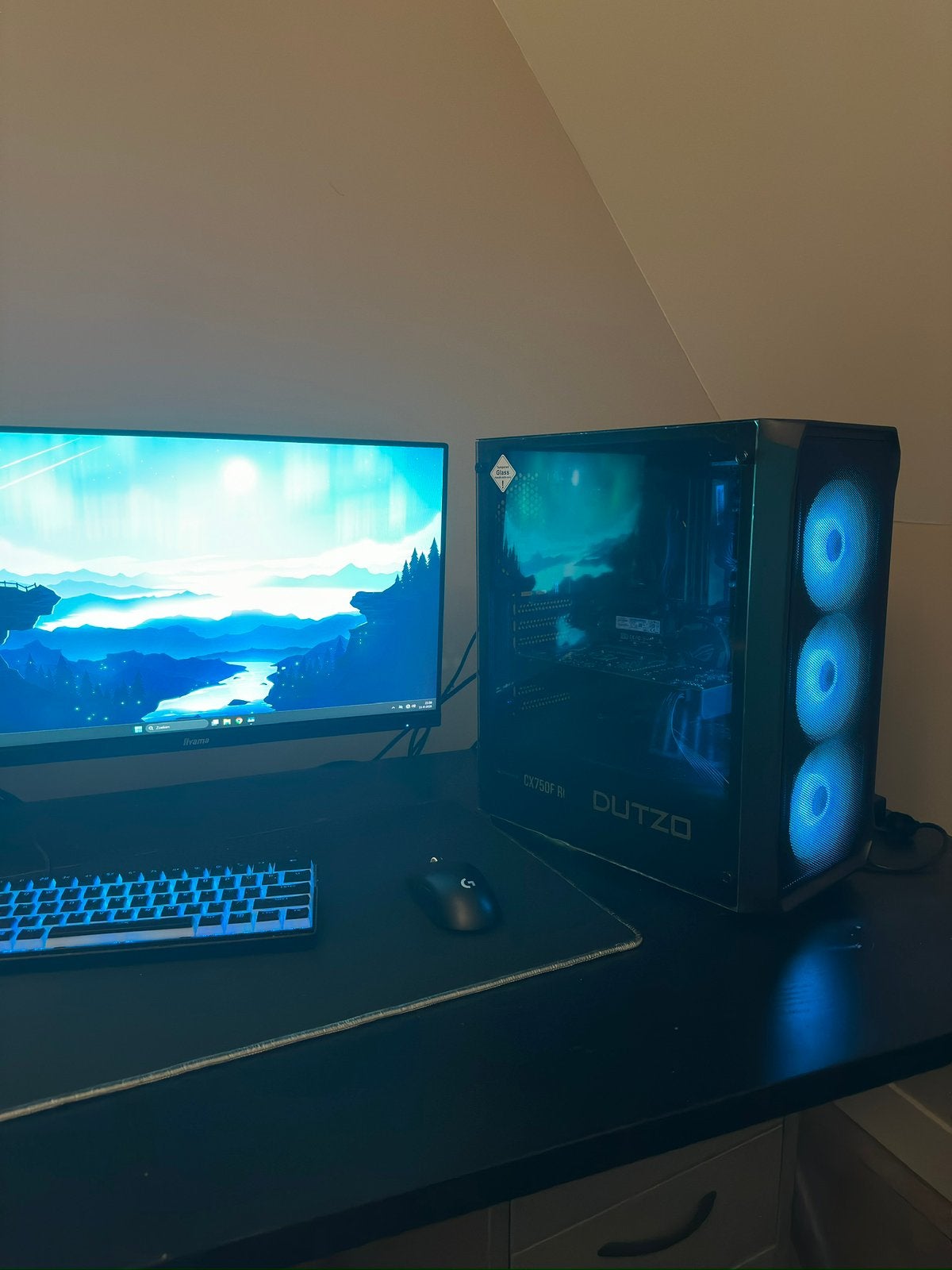 Snelle game pc | GTX 1080 | I7 | 16GB RAM | Windows 11 | 1TB, Computers en Software, Desktop Pc's, Ophalen, Zo goed als nieuw