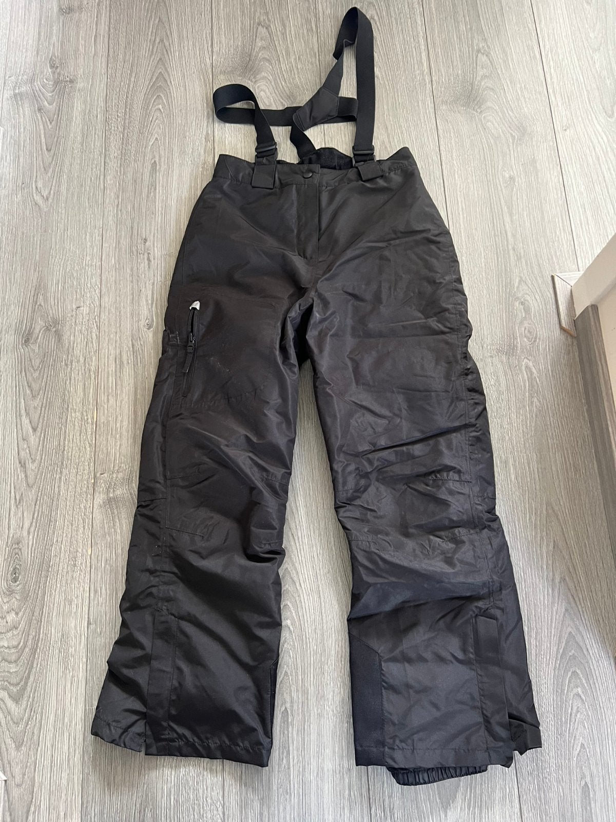 Skibroek zwart maat 146/152, Ophalen of Verzenden, Gebruikt, Jongen of Meisje, Broek