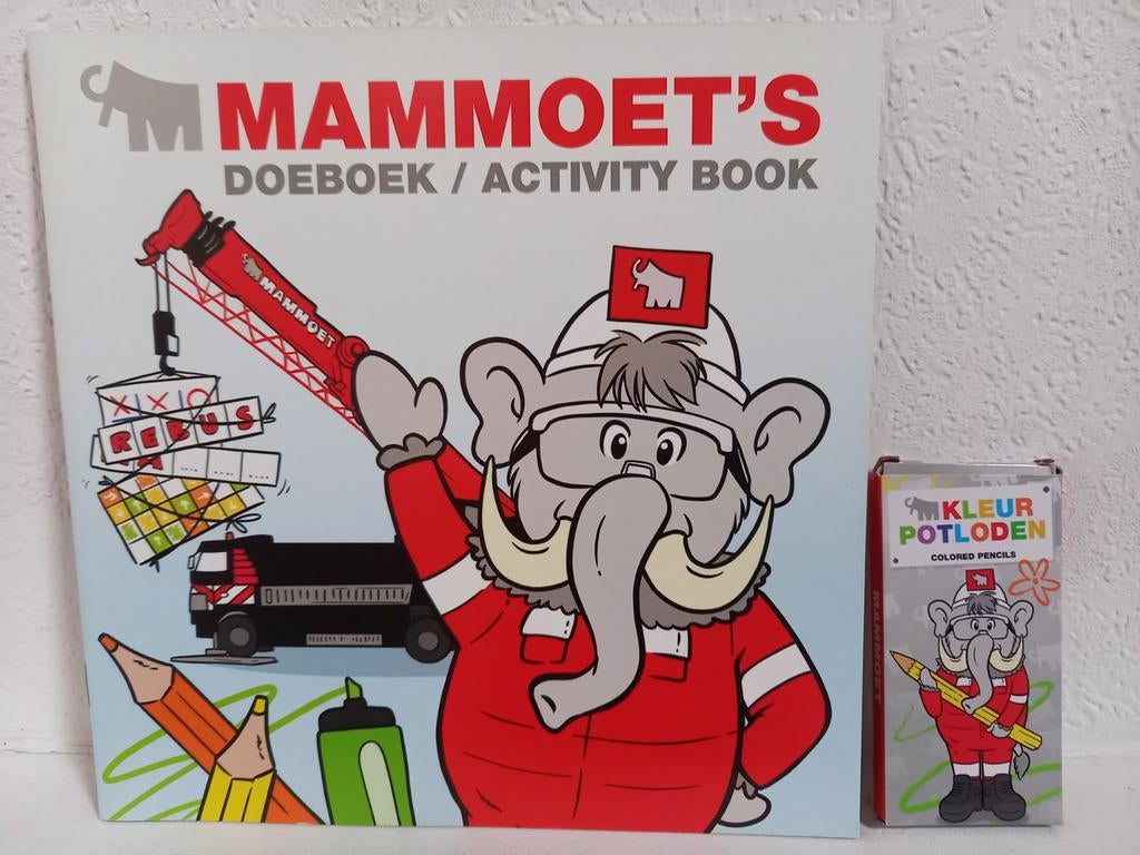 Mammoet's doeboek +kleurpotloodjes,Nieuw!
Gratis op te halen, Ophalen, Nieuw