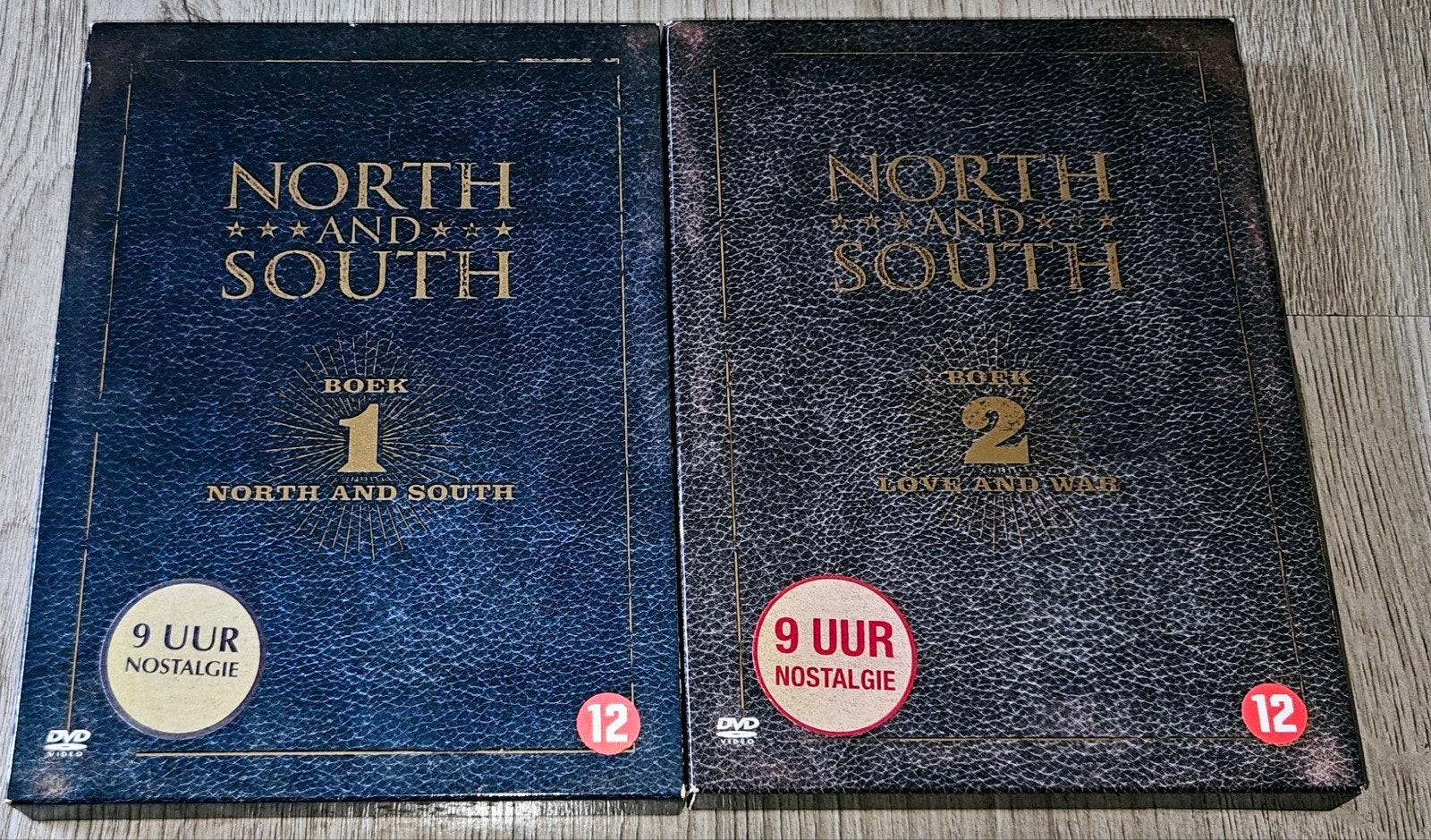 North and South - Boek 1 & 2 - DVD set (Complete Serie), Nederlands, Ophalen of Verzenden, Vanaf 12 jaar, Gebruikt