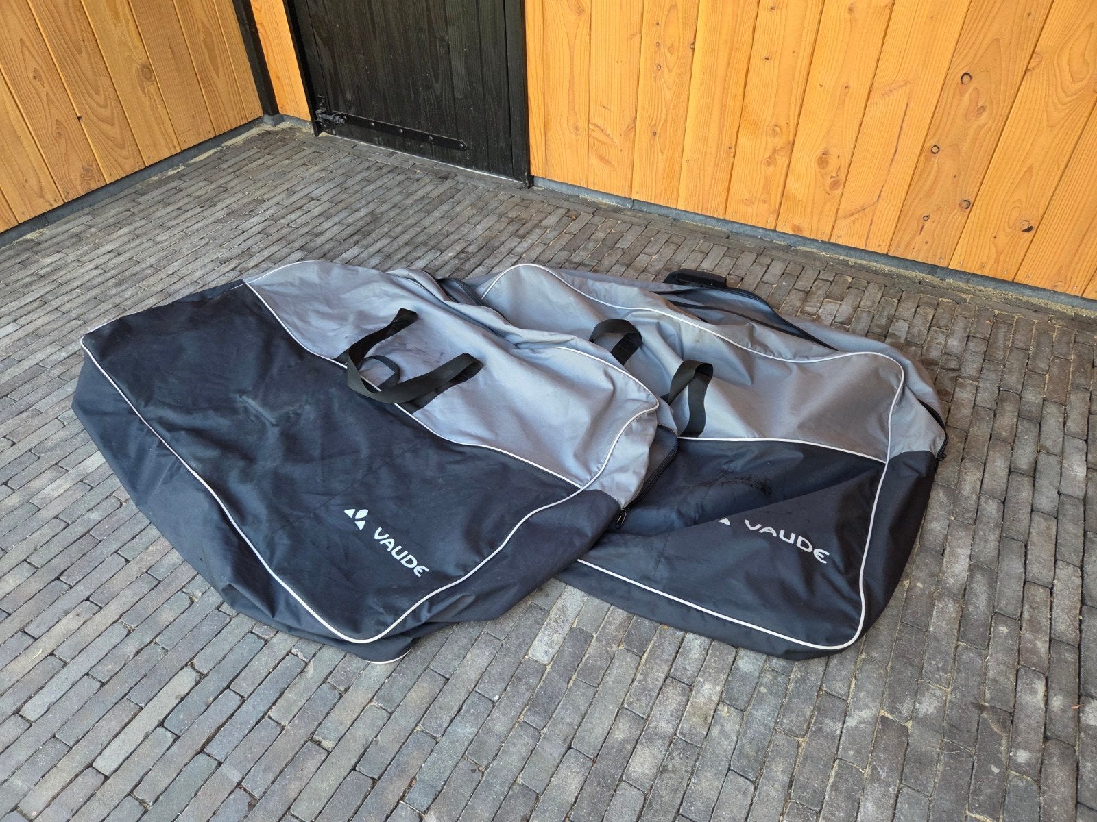 2x VAUDE Big Bike Bag – fietstransporttas – voor MTB / race, Ophalen of Verzenden, Gebruikt, Vaude