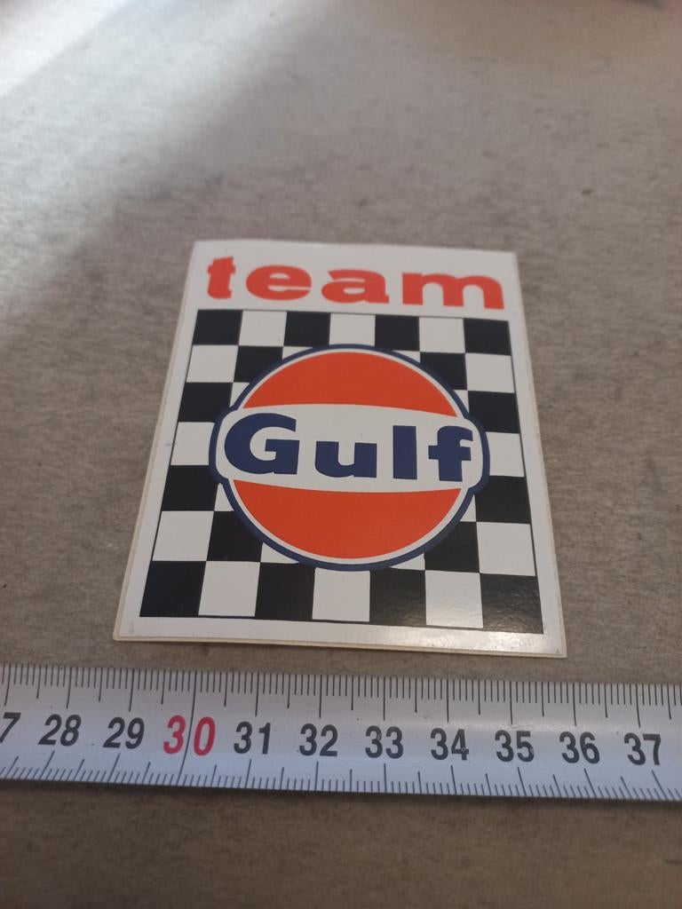Team gulf, Ophalen of Verzenden, Zo goed als nieuw