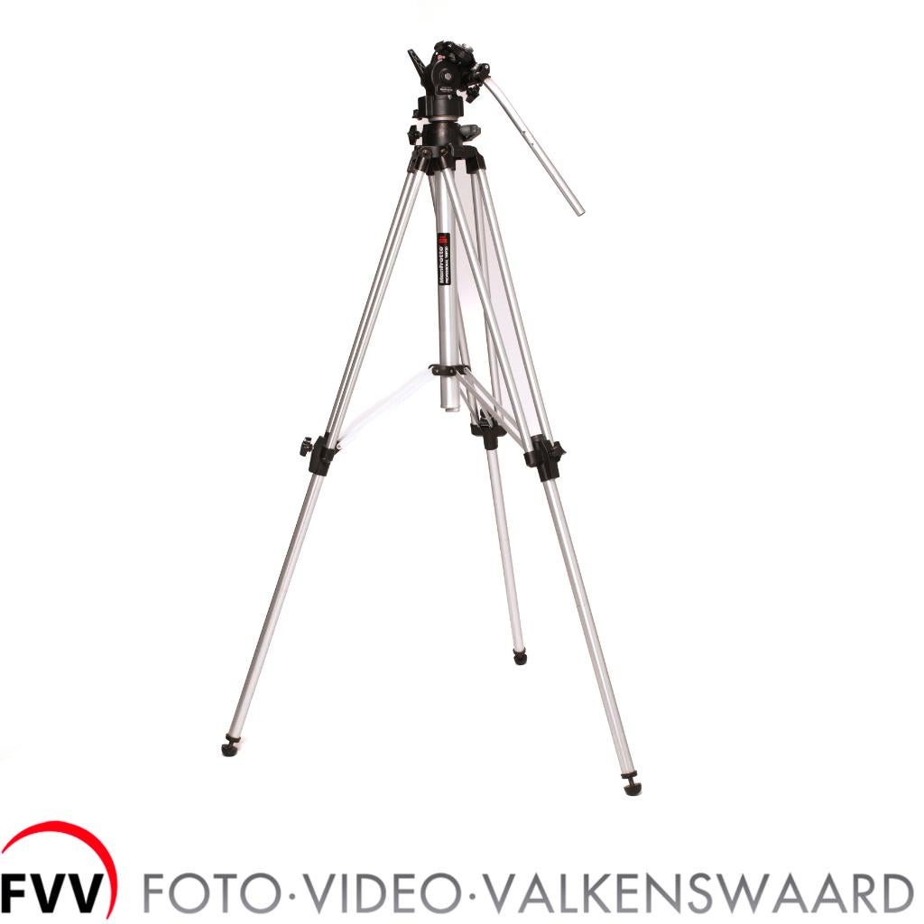 Manfrotto Art 028 + Manfrotto136  fluid tripod head, Gebruikt, 175 cm of meer, Xxx, Met balhoofd
