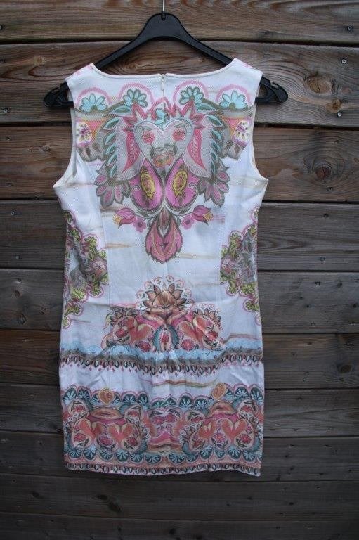 Jurk creme/ pastel Caroline Biss mt 36 Vaste prijs, Kleding | Dames, Overige kleuren, Ophalen of Verzenden, Zo goed als nieuw