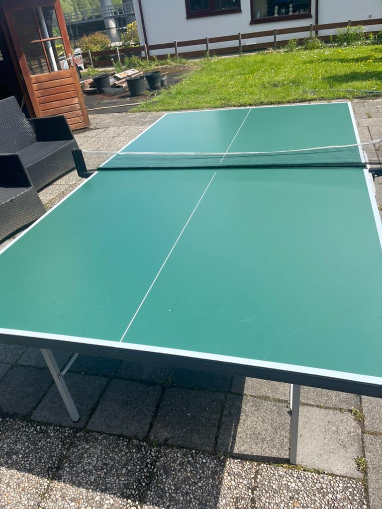 Super Olimpic Tafeltennistafel - Gebruikt, Sport en Fitness, Tafeltennis, Ophalen, Gebruikt, Tafel Indoor, Verrijdbaar