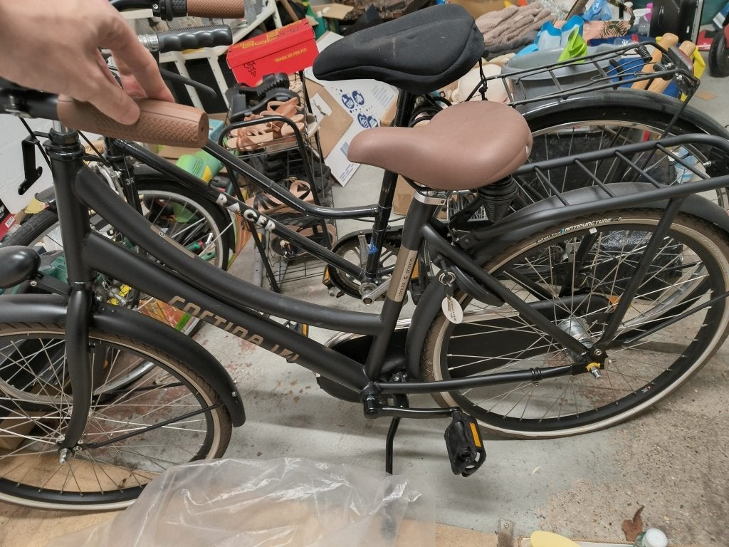 Cortina U4 kinderfiets, Ophalen, Cortina U4 transportfiets, Zo goed als nieuw, Terugtraprem