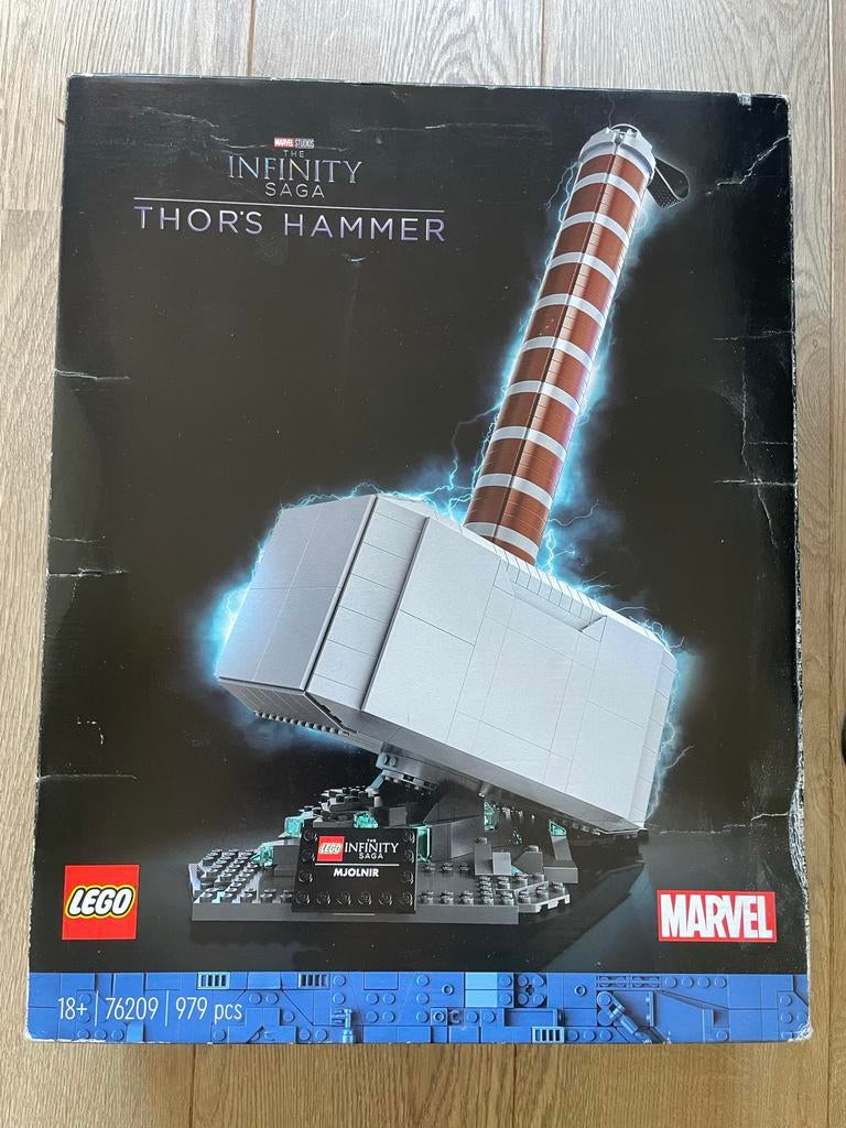 LEGO Marvel Thor's Hammer Mjolnir (76209) - Nieuw in doos, Marvel, Lego, Nieuw, Ophalen of Verzenden