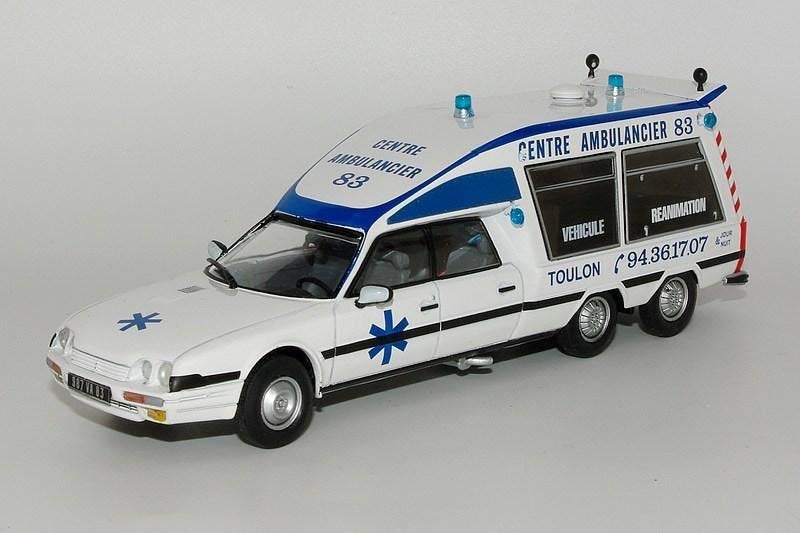 Citroen CX Tissier Ambulance 1986 Altaya Util. 1:43, Ophalen of Verzenden, Nieuw, Auto, Overige merken