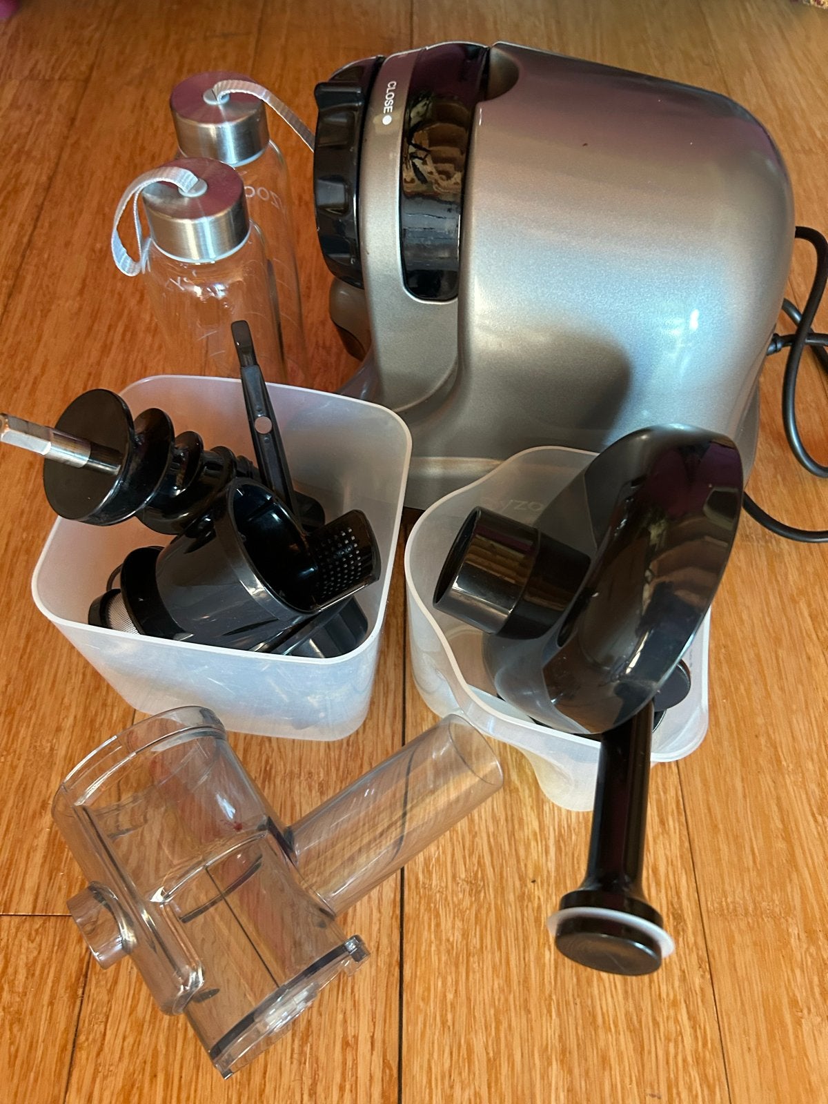 Byzoo Horizontale Slowjuicer Rhino Series, Minder dan 1 liter, Ophalen, Gebruikt, 1 snelheid