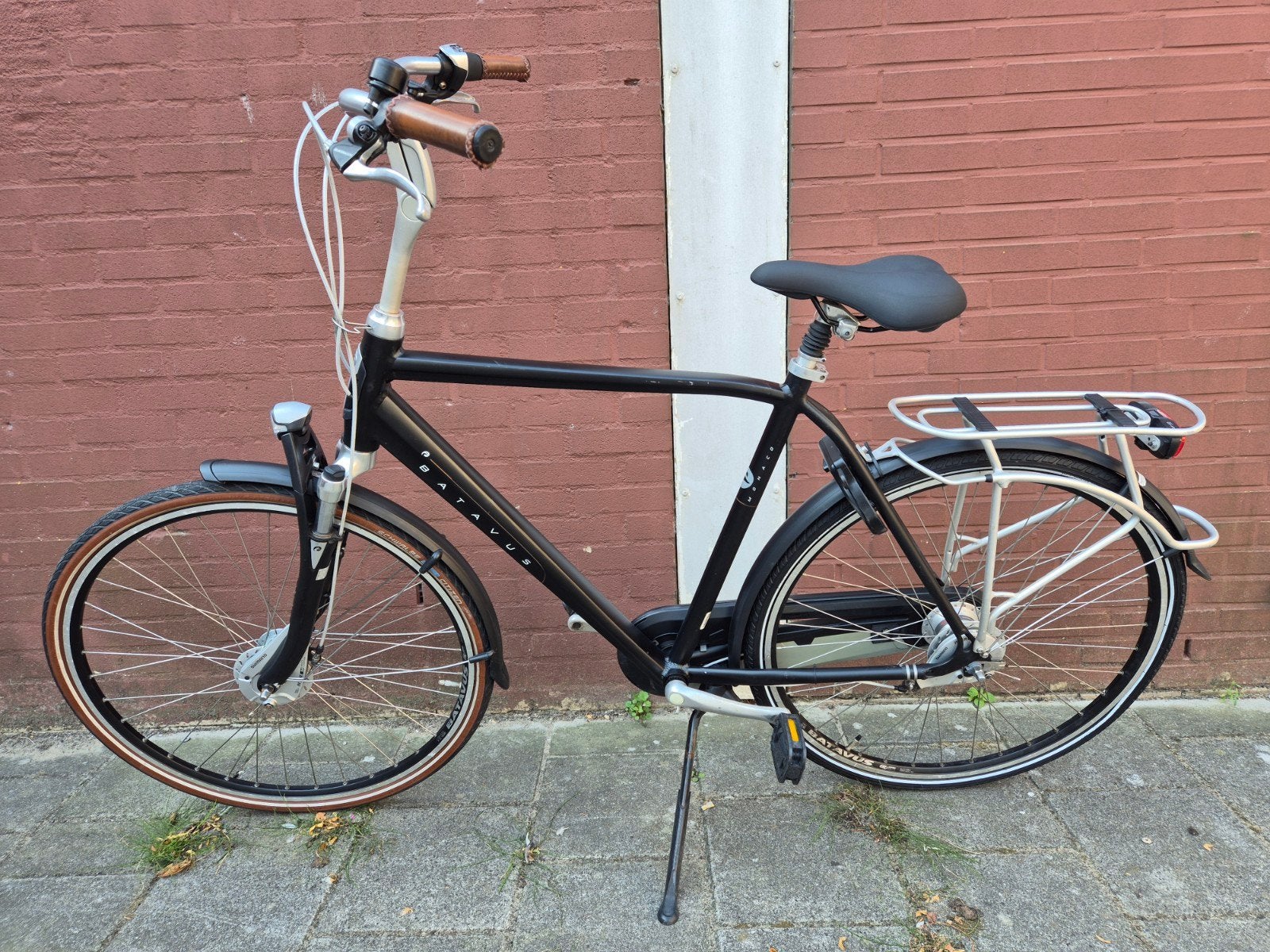 Batavus Monaco herenfiets, Fietsen en Brommers, Fietsen | Heren | Herenfietsen, Ophalen, Versnellingen, Batavus, Zo goed als nieuw