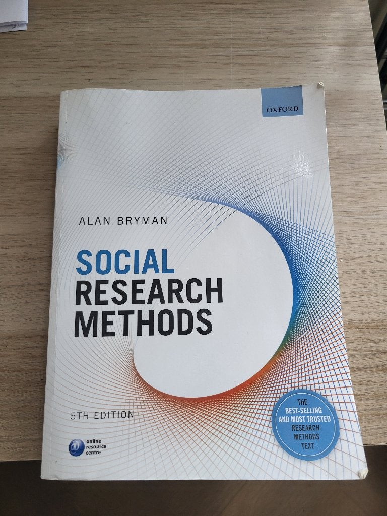 Social Research Methods - Alan Bryman, Alan Bryman, Ophalen of Verzenden, Alpha, WO