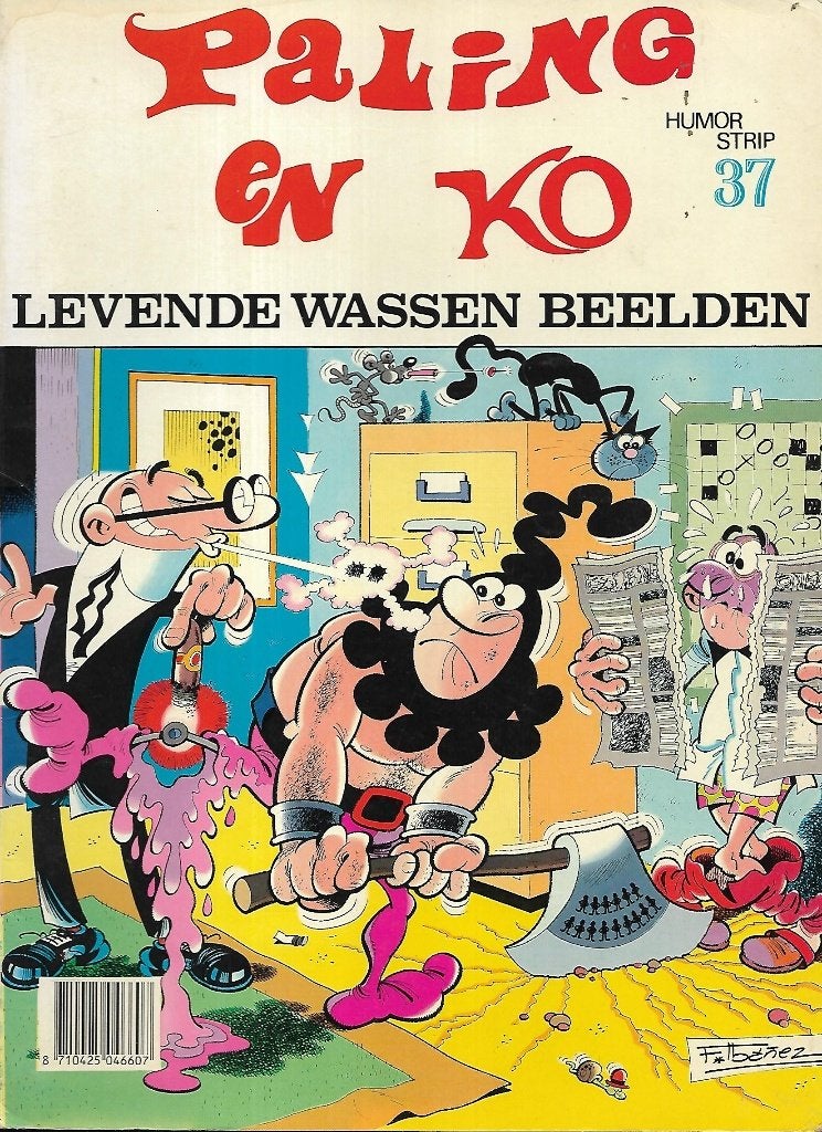 Paling en Ko - Nr. 37: levende wassen beelden, Eén stripboek, Ophalen of Verzenden, Gelezen