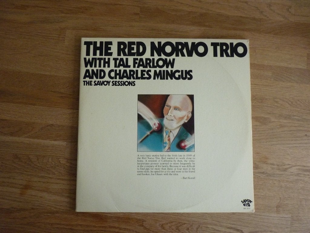 The Red Norvo Trio with Charles Mingus – The Savoy Sessions, Ophalen of Verzenden, Zo goed als nieuw, 12 inch, Jazz