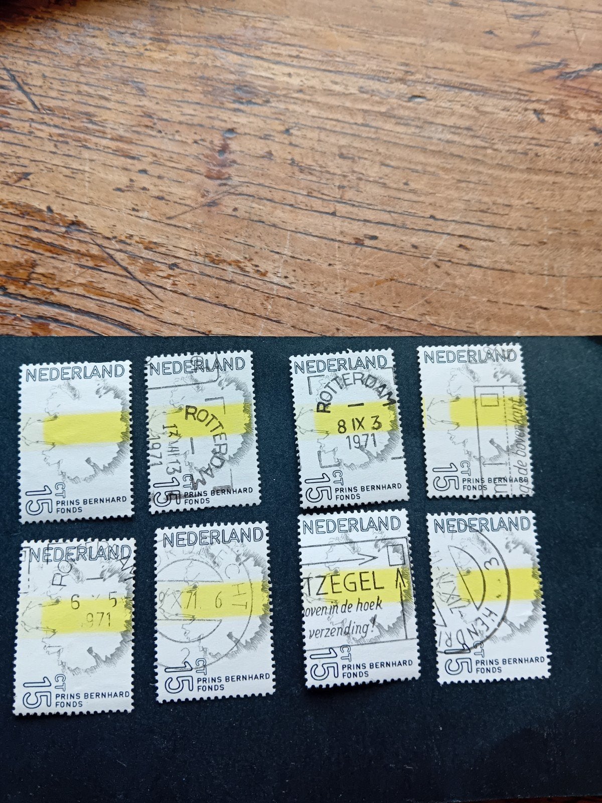 Nederlandse postzegels Prins Bernhard Fonds 1971, Ophalen of Verzenden, Na 1940, Gestempeld