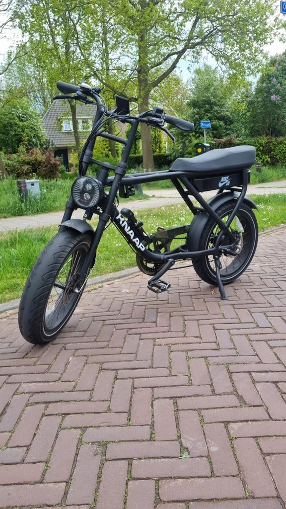 Fatbike Knaap Amsterdam, Zo goed als nieuw, 59 cm of meer, 50 km per accu of meer, Ophalen