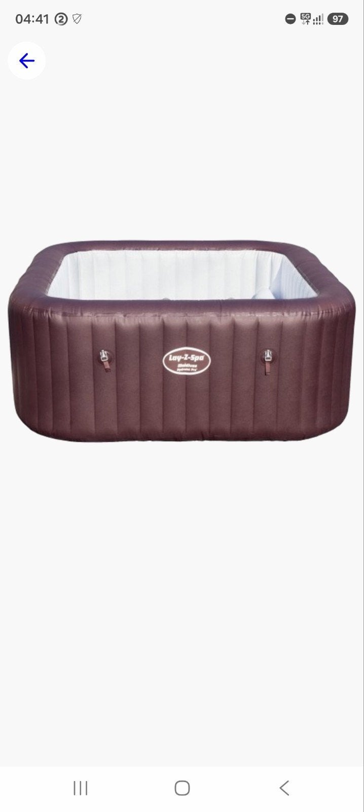 Bestway Lay-Z-Spa Maldives  Liner gezocht voor onderdelen, Ophalen of Verzenden, Gebruikt, Minder dan 200 cm, Minder dan 80 cm
