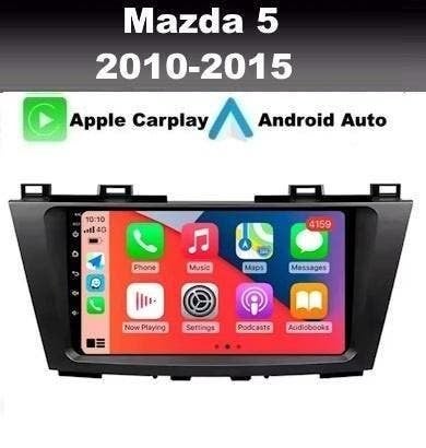 Mazda 5 2010-2015 radio navigatie apple carplay android 14, Auto diversen, Autoradio's, Ophalen of Verzenden, Nieuw