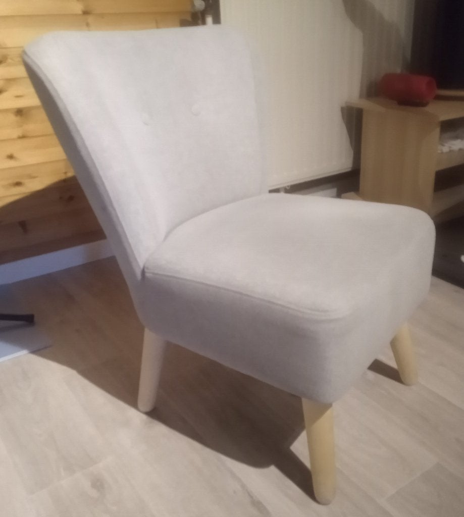 zeteltje fauteuil om bij te zetten, Ophalen, Minder dan 75 cm, Zo goed als nieuw, Stof