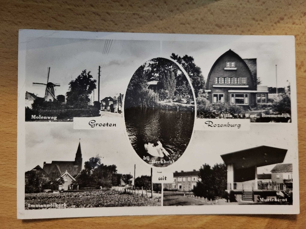 ansicht ROZENBURG Meerluik, Ophalen of Verzenden, Voor 1920, Noord-Holland