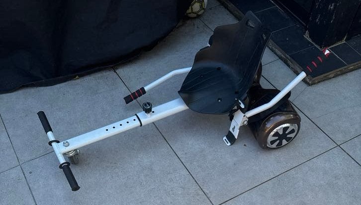 Hoverboard met zitje, Ophalen, Gebruikt, Elektrische step (E-scooter)