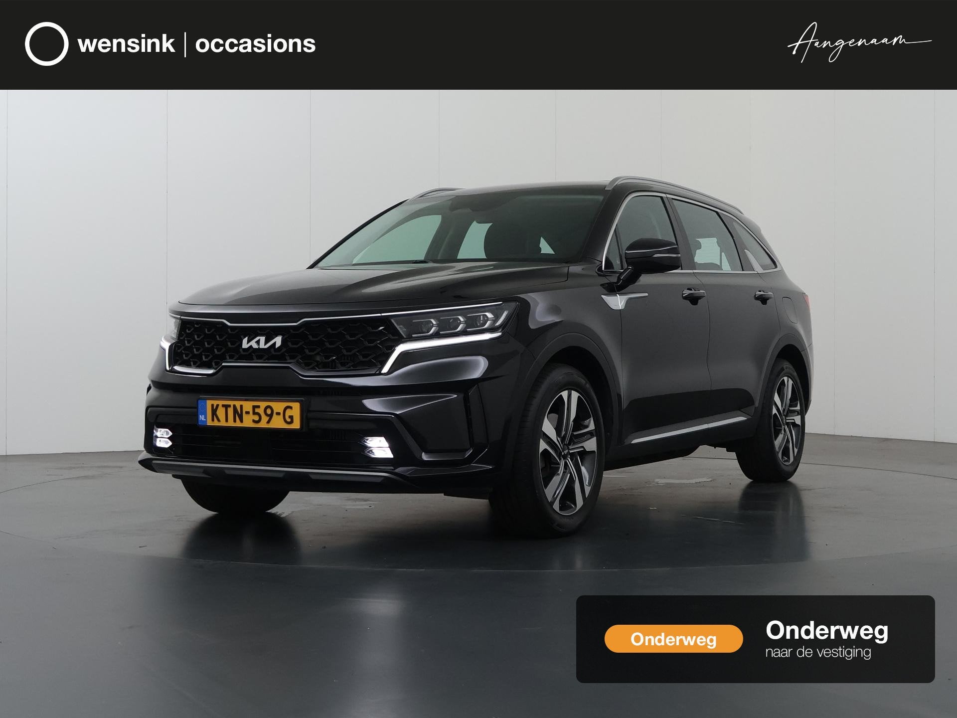 Kia Sorento 1.6 T-GDI Plug-in Hybrid 4WD DynamicLine 7p. | T, Auto's, Automaat, Dealer onderhouden, Gebruikt, 4 cilinders
