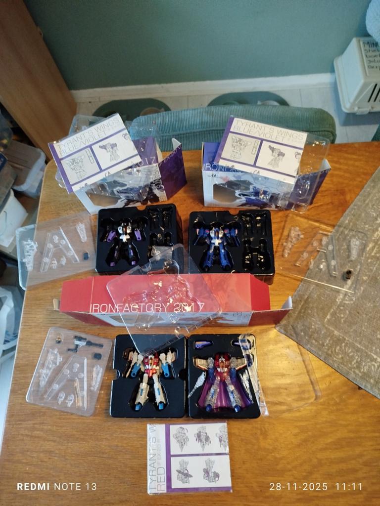 Iron Factory Tyrant Wings, Verzamelen, Transformers, G1, Ophalen of Verzenden, Zo goed als nieuw, Autobots