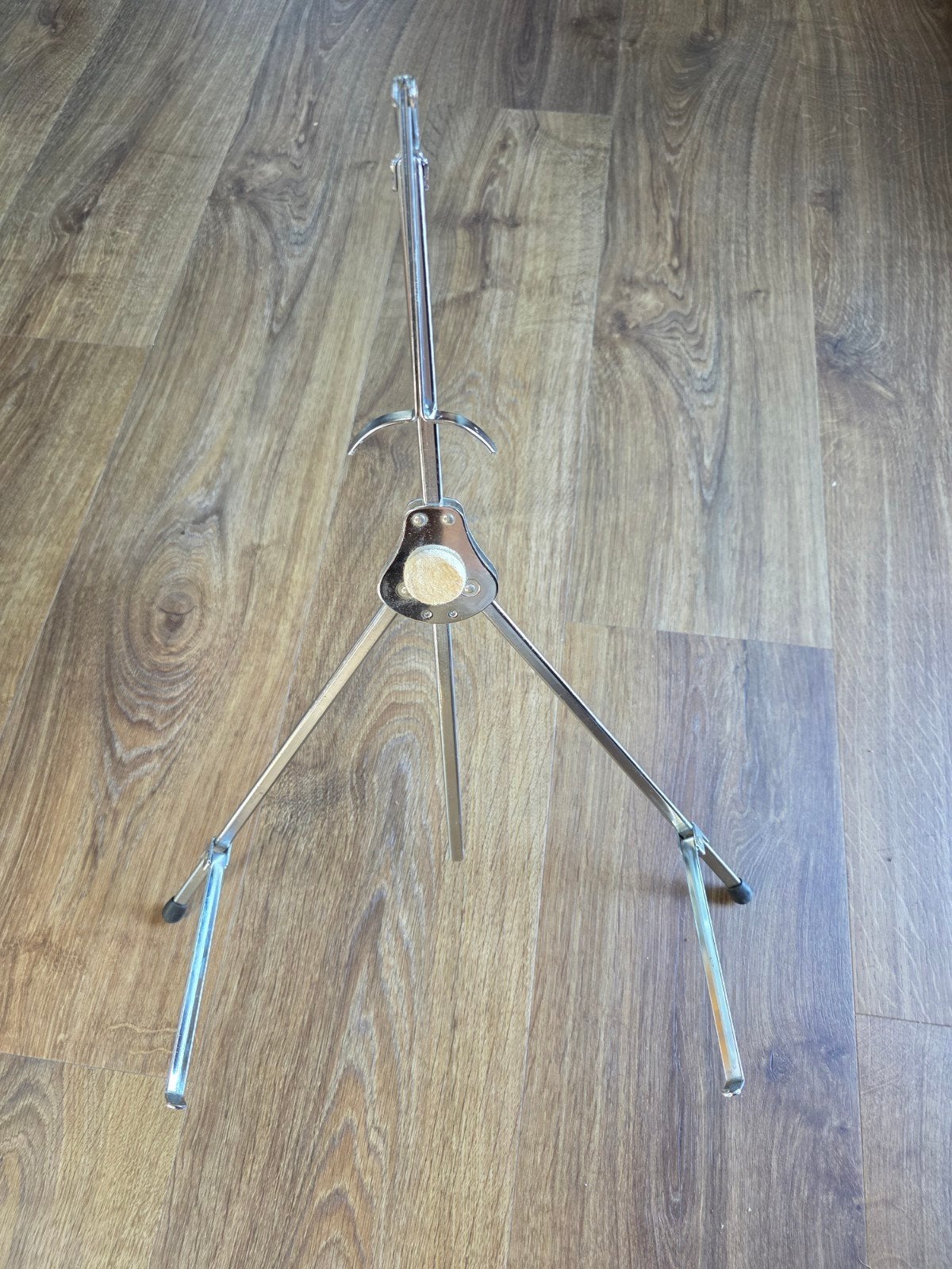 Vintage Instrumentstandaard - Chroom, Muziek en Instrumenten, Standaards, Ophalen of Verzenden, Gebruikt, Instrumentstandaard